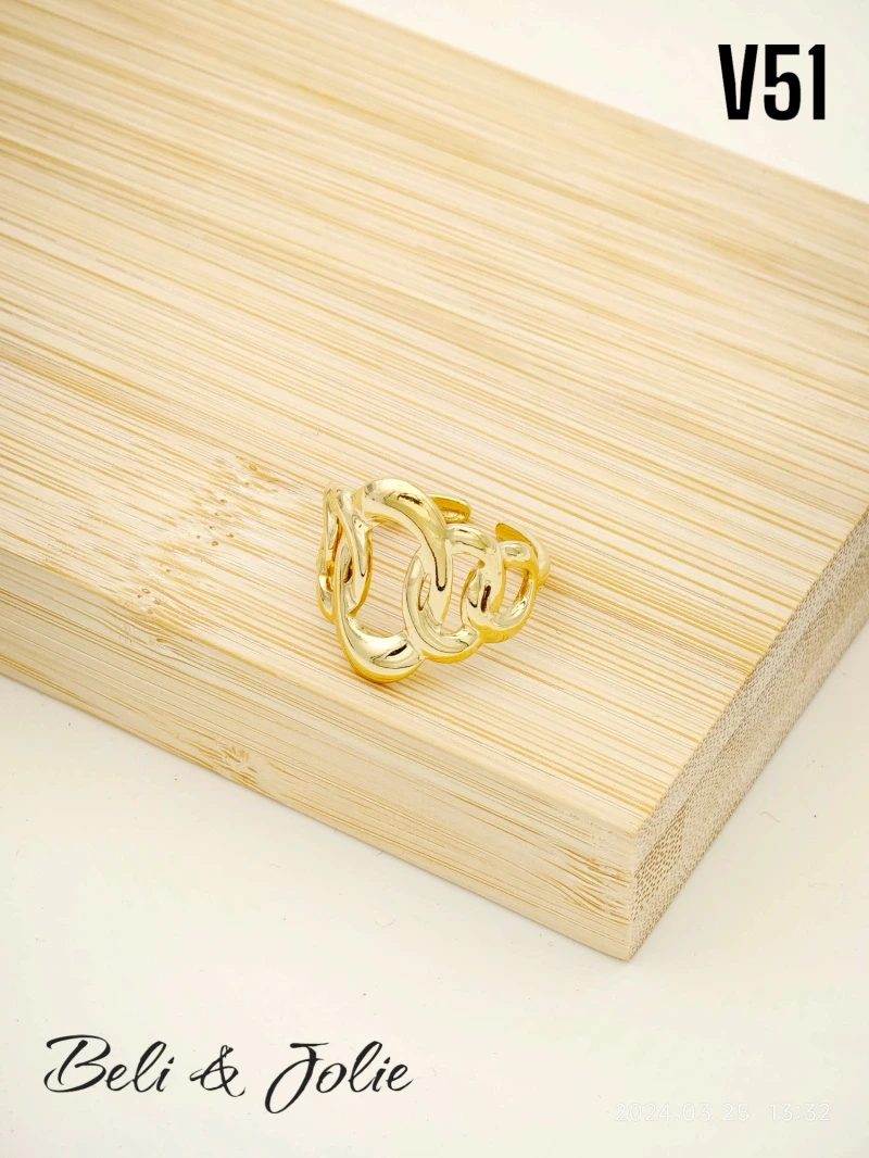 Bague en acier inoxydable ajustable