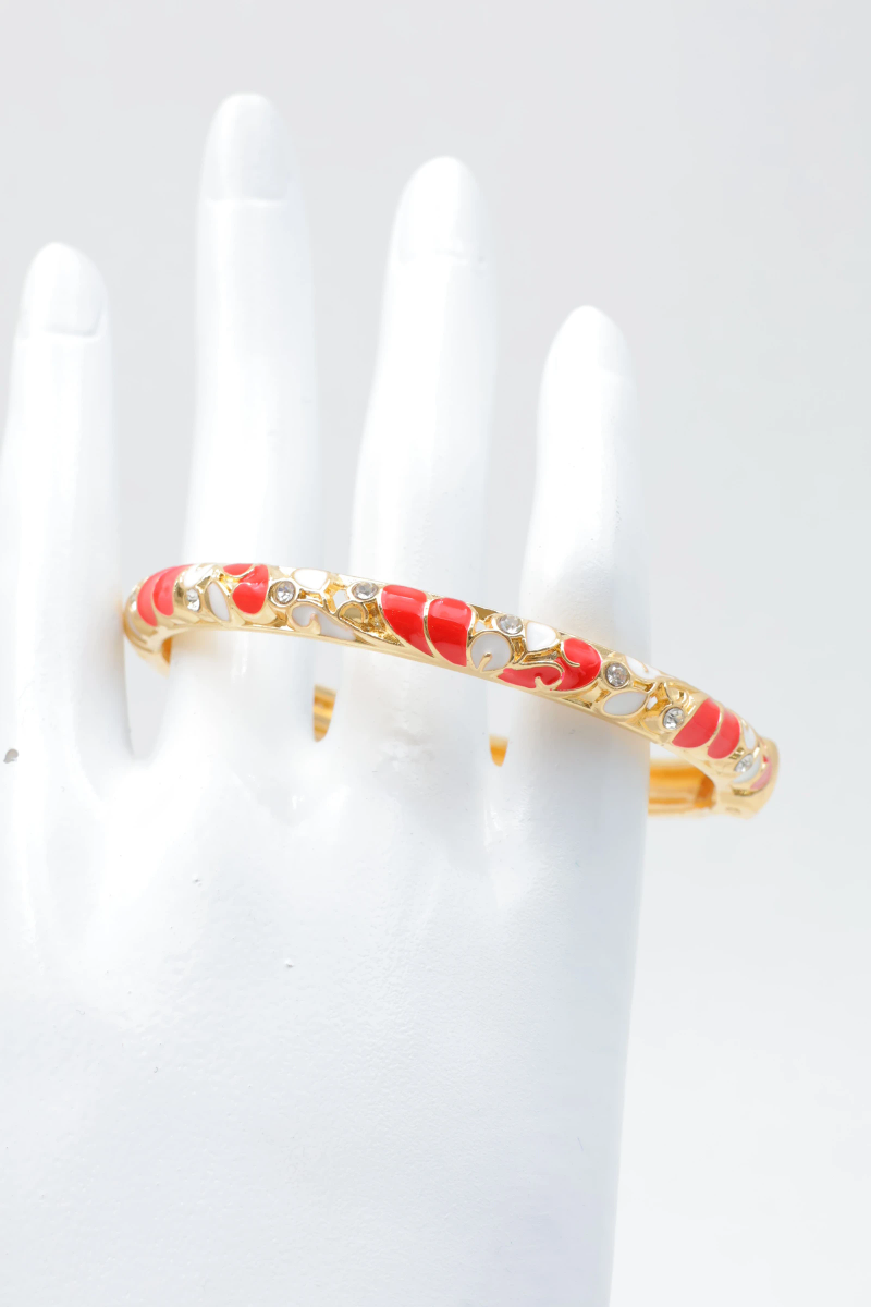 Bracelet jonc en laiton 2