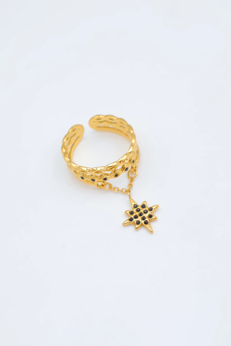 Bague en acier inoxydable ajustable 6