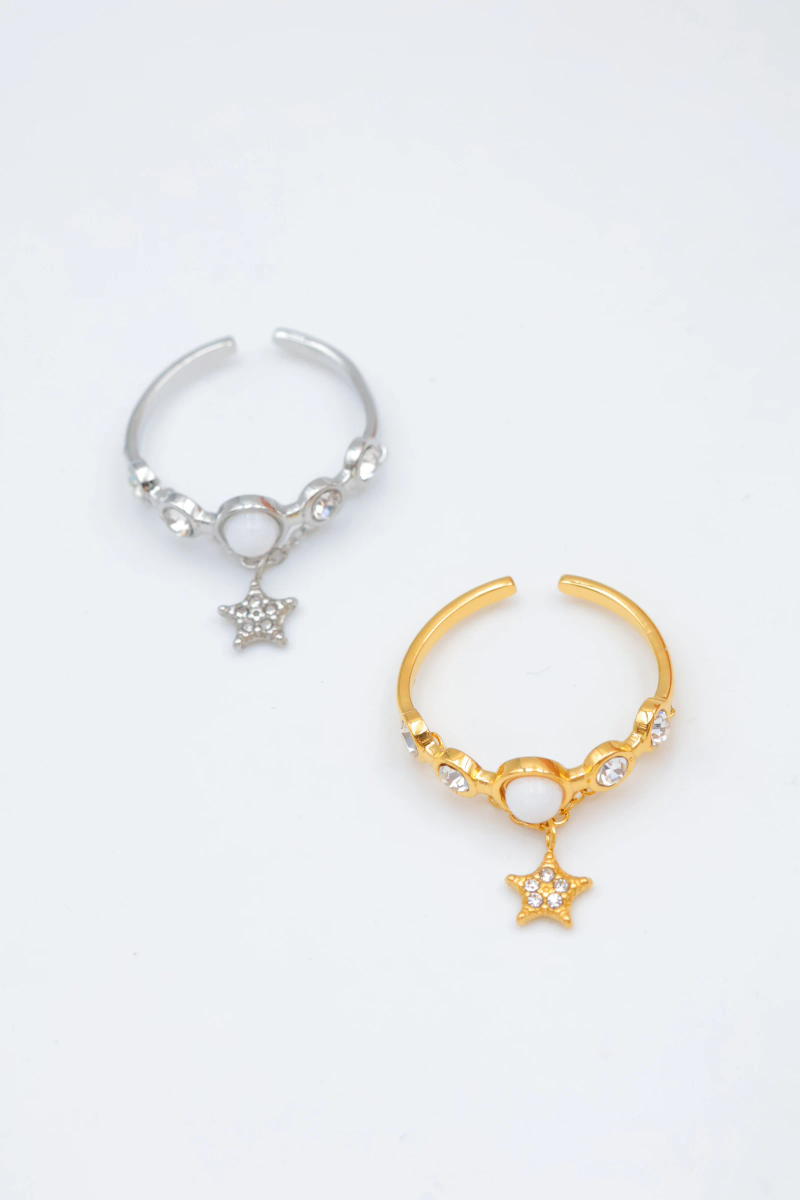 Bague en acier inoxydable ajustable 3