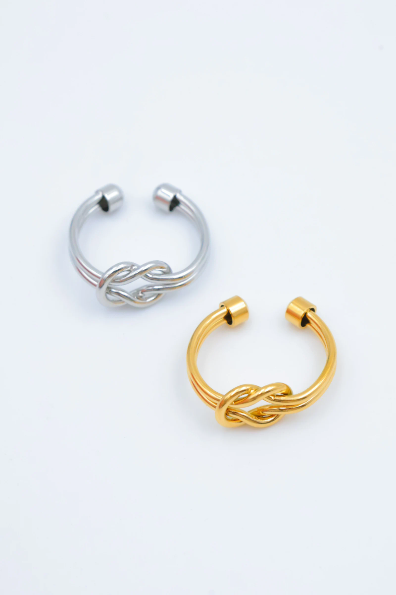 Bague en acier inoxydable ajustable 2