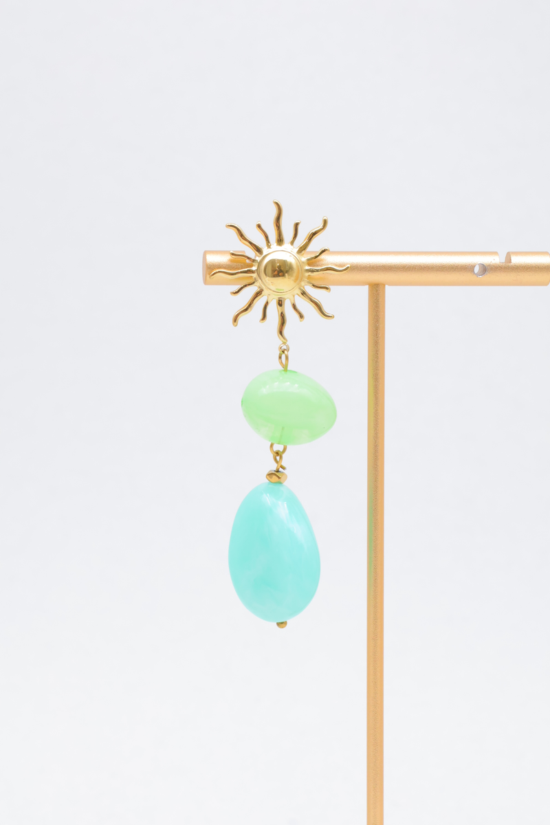 Boucles d'oreilles en acier inoxydable 2