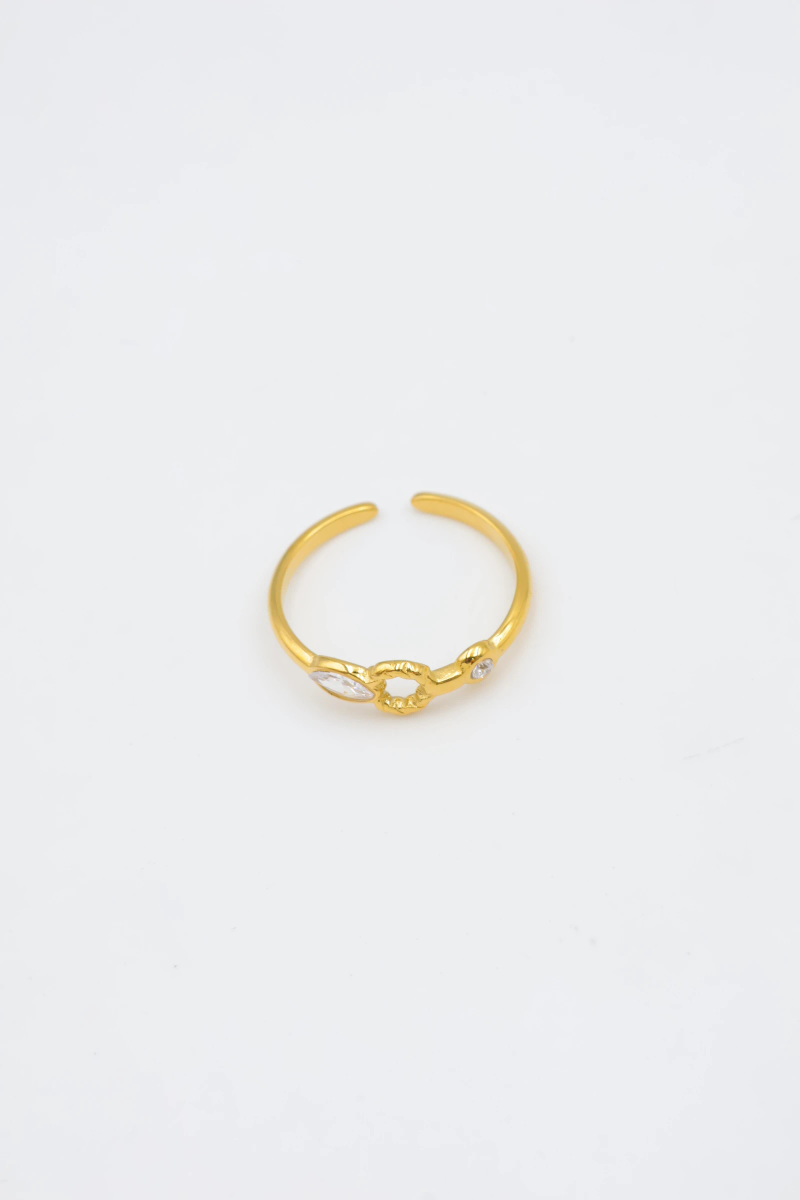 Adjustable stainless steel ring 2