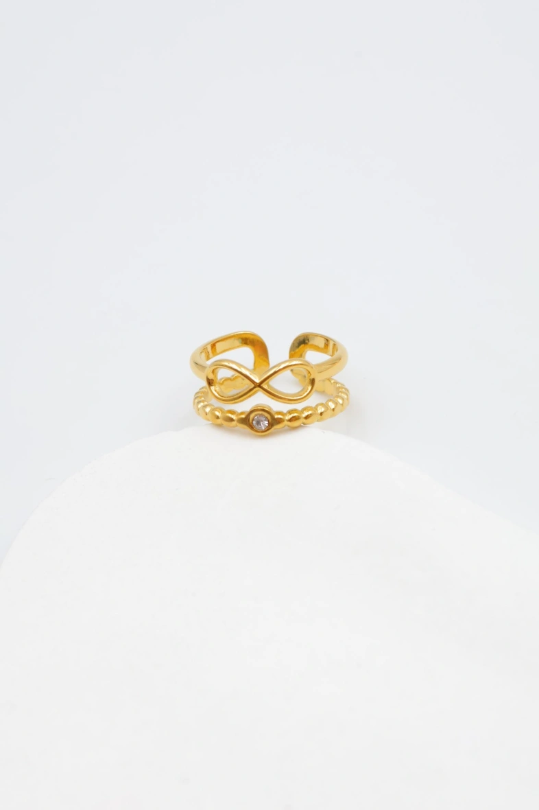 Bague en acier inoxydable ajustable 3