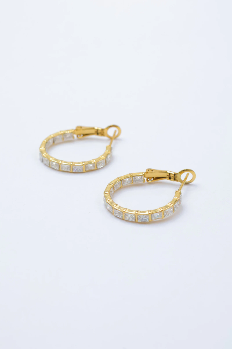 Earrings - stainless steel 2