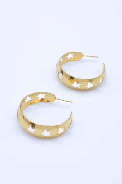 Boucles d'oreilles créoles en acier inoxydable 5