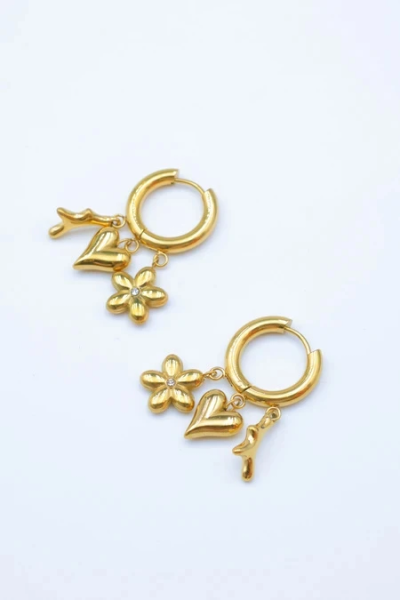 Stainless steel earrings 3