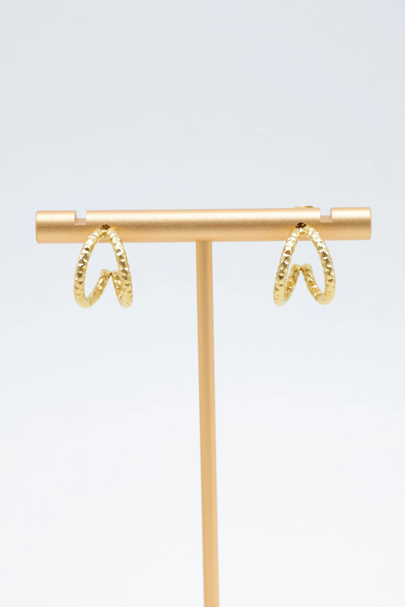 Boucles d'oreilles en acier inoxydable 2