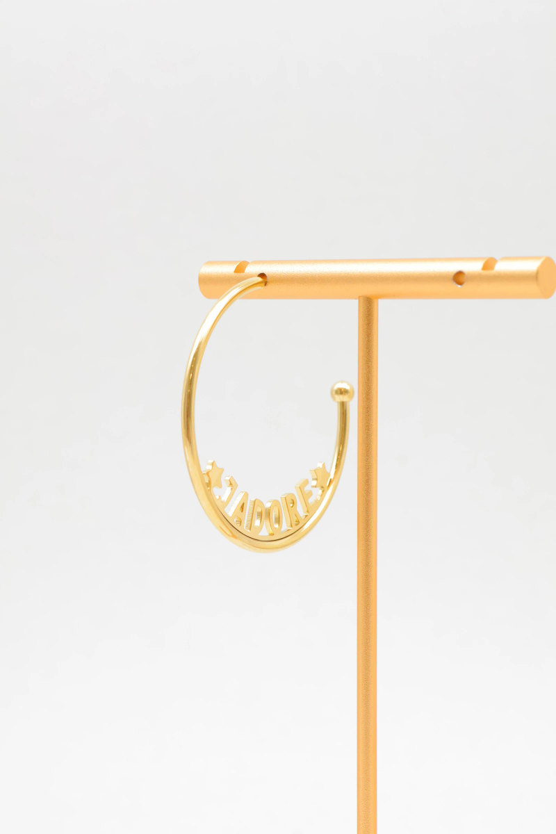 Boucles d'oreilles en acier inoxydable 2