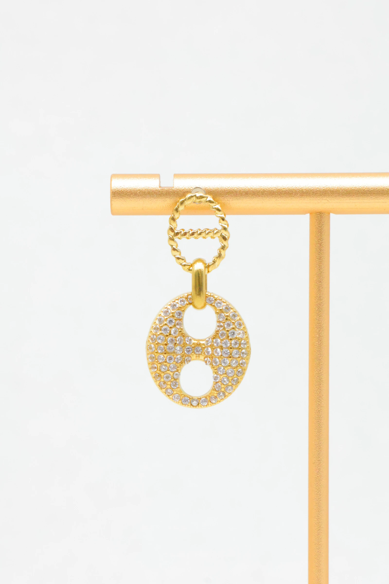 Boucles d'oreilles en acier inoxydable 2