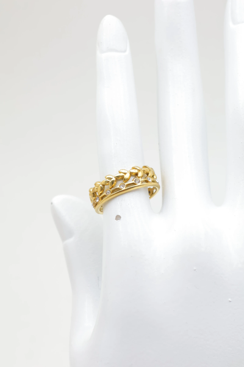 Adjustable stainless steel ring 2