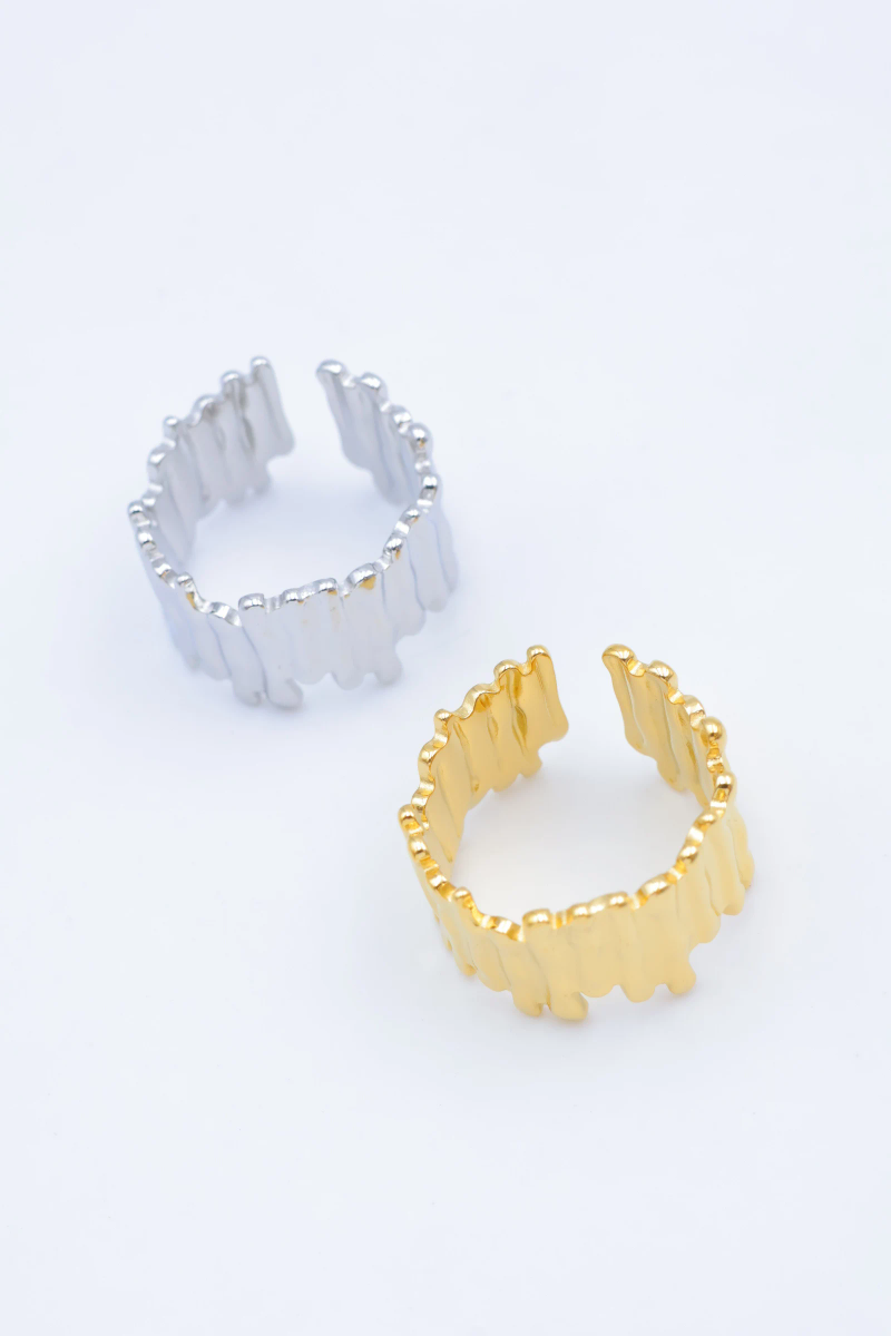 Adjustable stainless steel ring 2