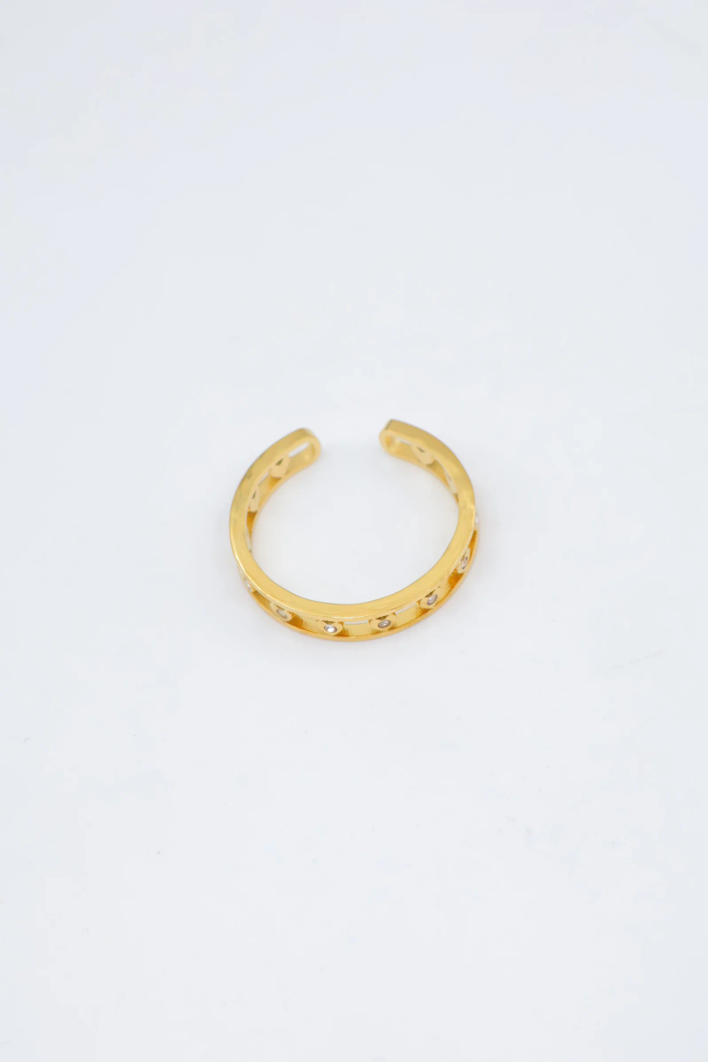 Adjustable stainless steel ring 2