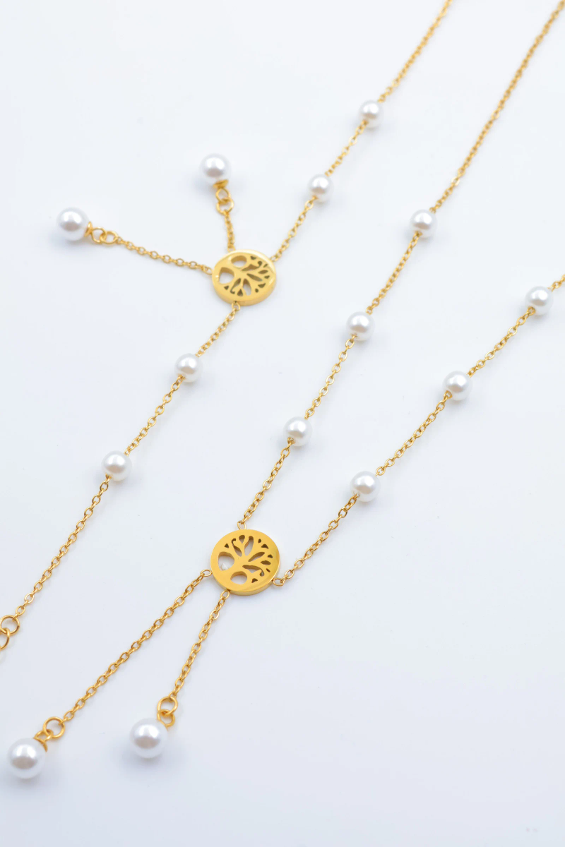 Stainless steel jewelry set