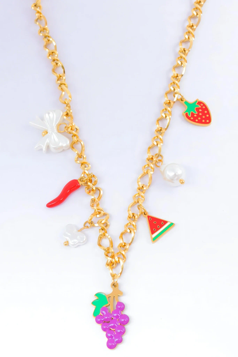 Necklace - stainless steel 2