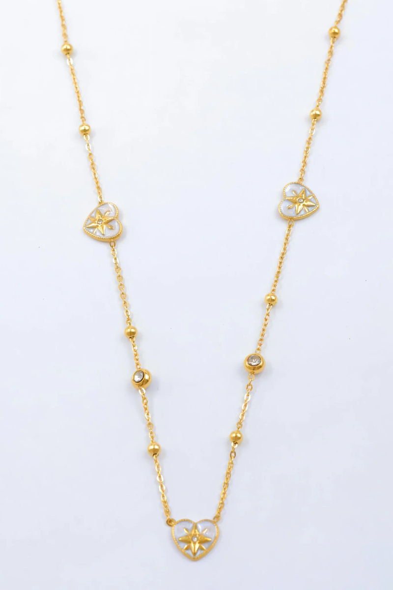 Necklace - stainless steel 2