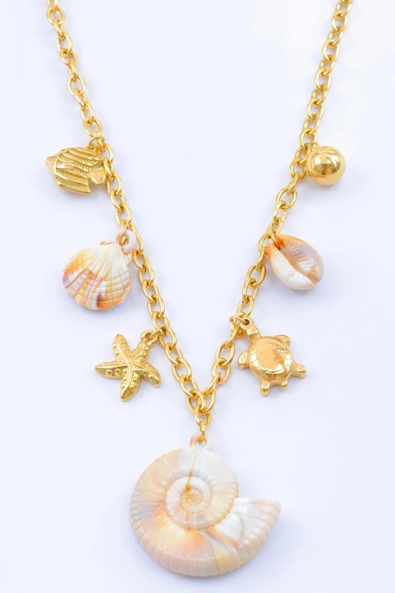 Necklace - stainless steel 2