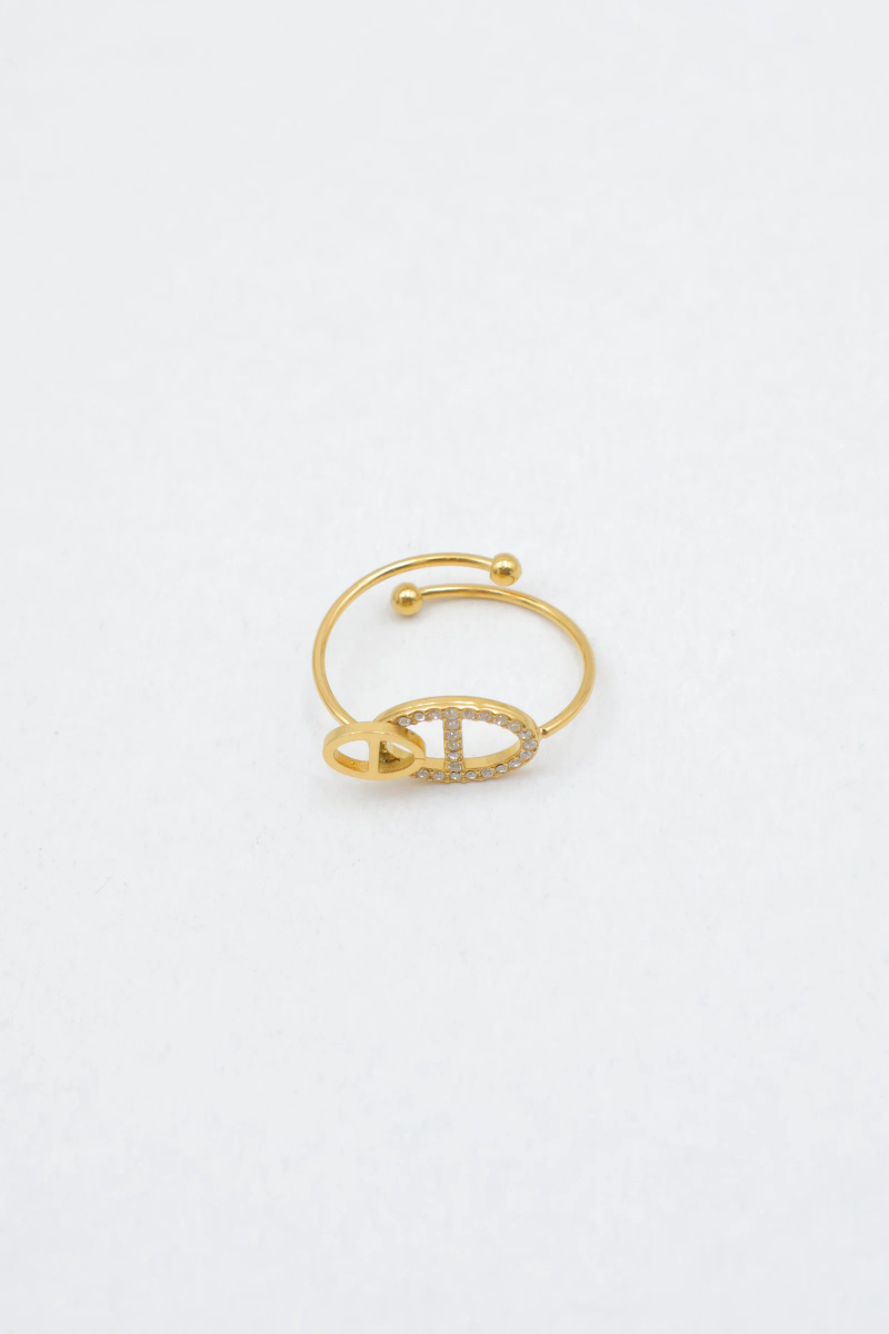 Adjustable stainless steel ring 2