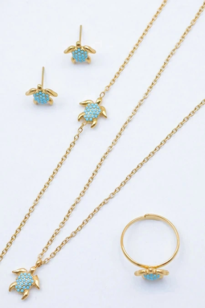 Parure de bijoux en acier inoxydable 2