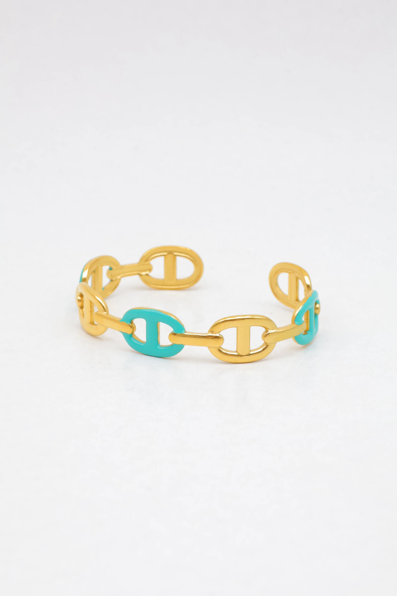 Stainless steel bangle bracelet 2
