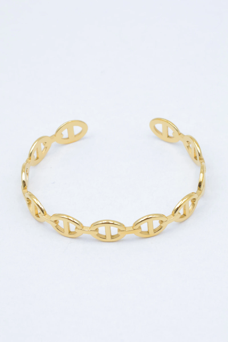 Stainless steel bangle bracelet 2