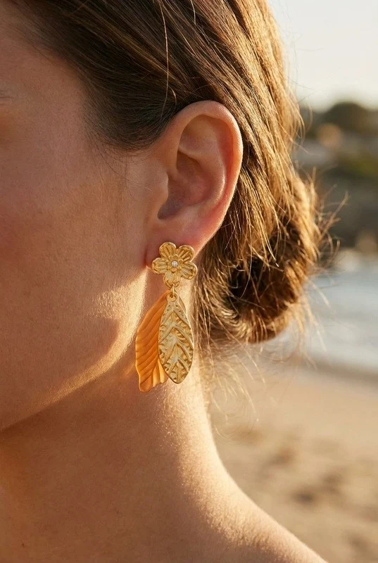 Stainless steel earrings 3