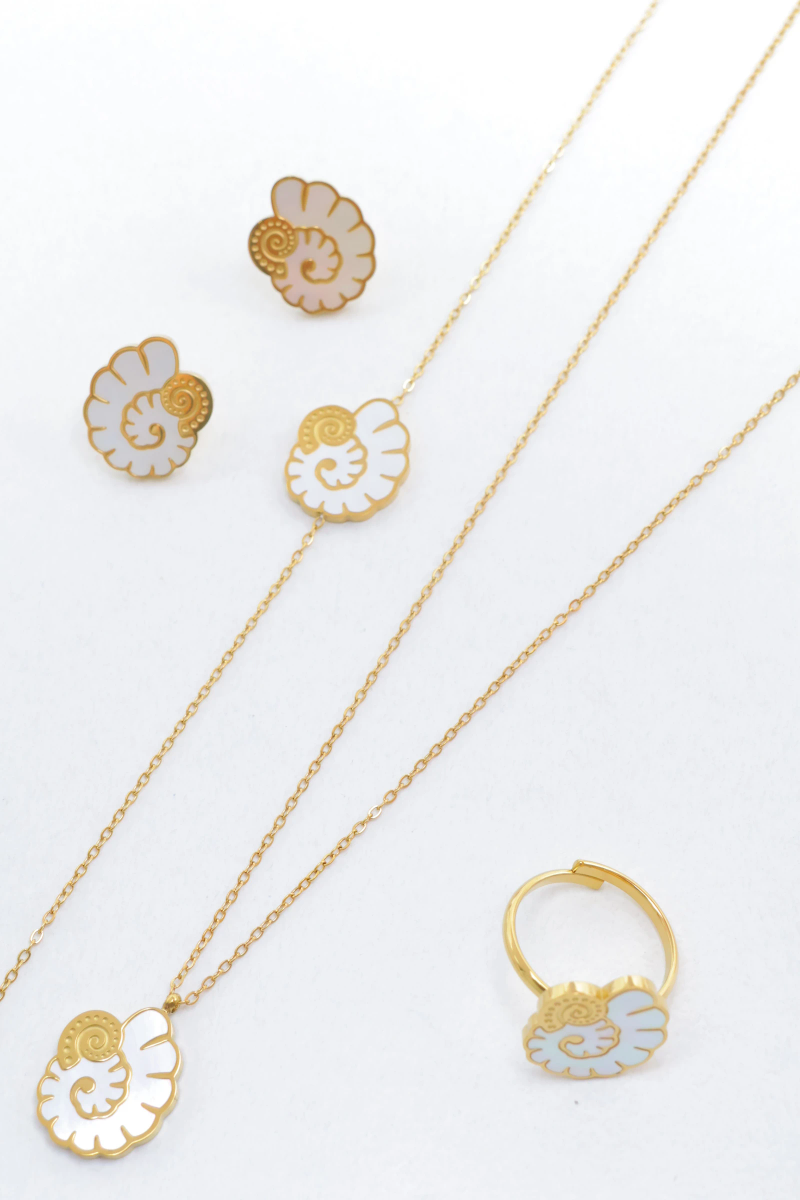 Parure de bijoux en acier inoxydable 2