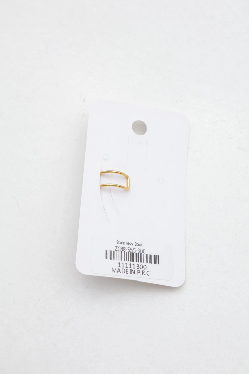 Stainless steel ear cuffs 2
