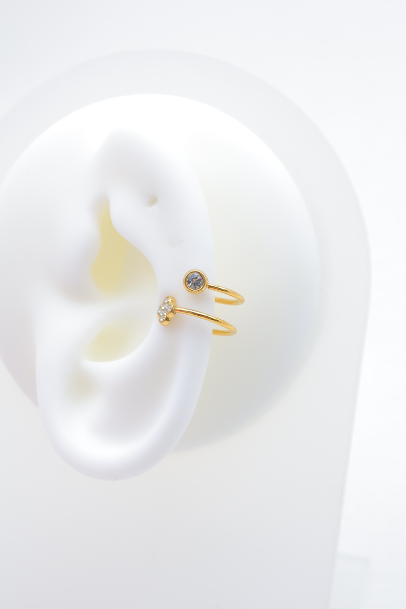 Stainless steel earrings 2