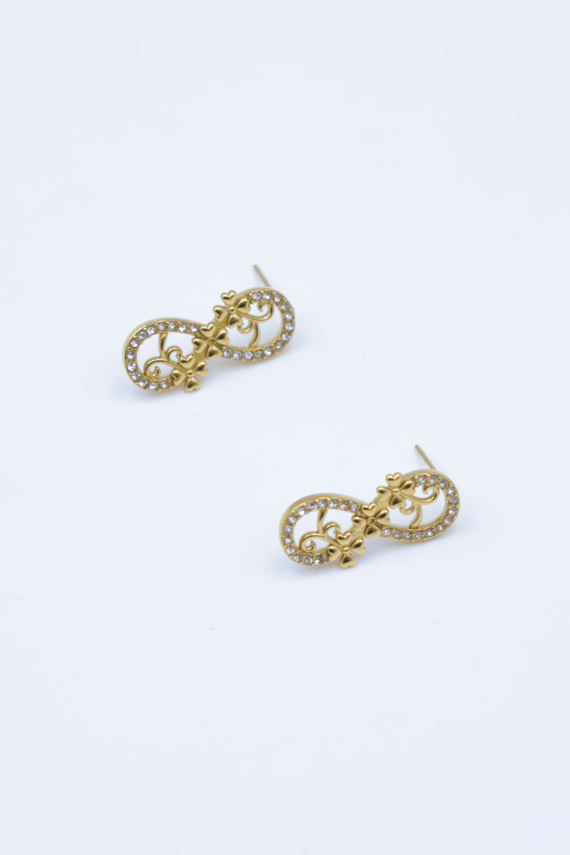 Boucles d'oreilles en acier inoxydable 2