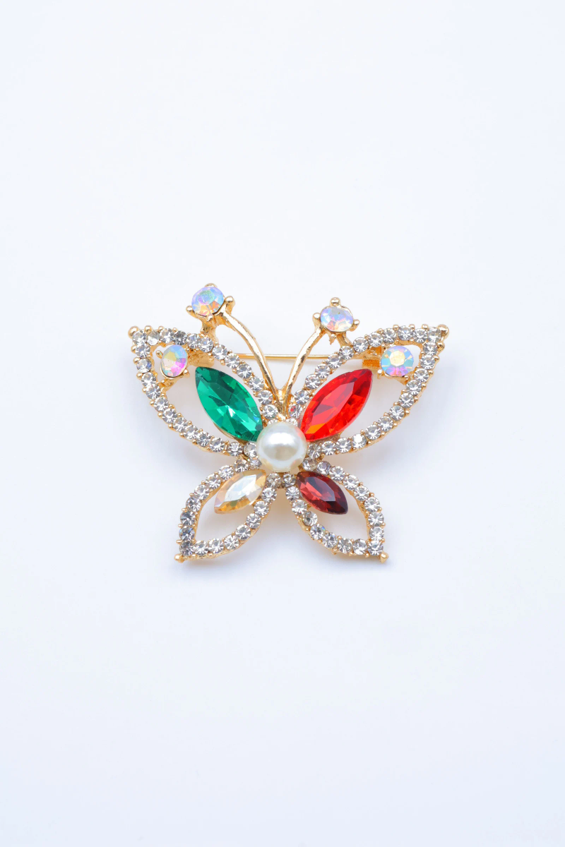 Stainless steel brooch