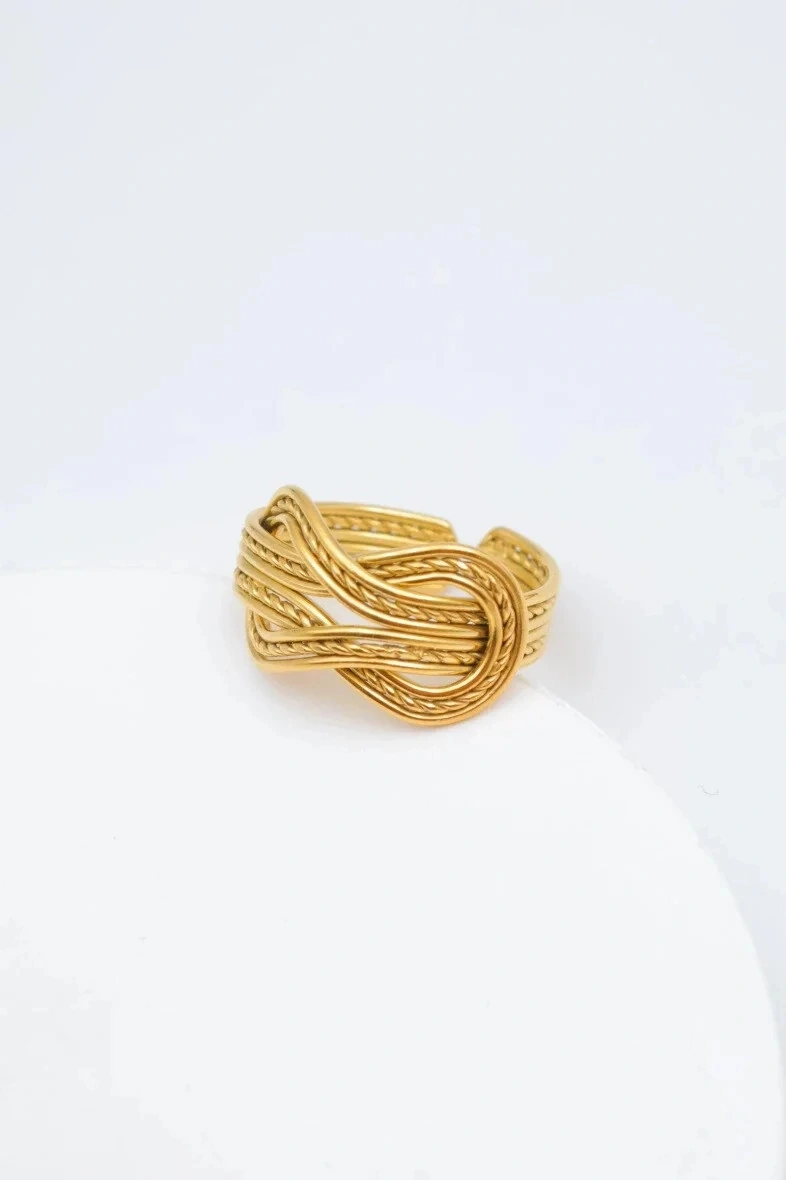 Adjustable stainless steel ring 2