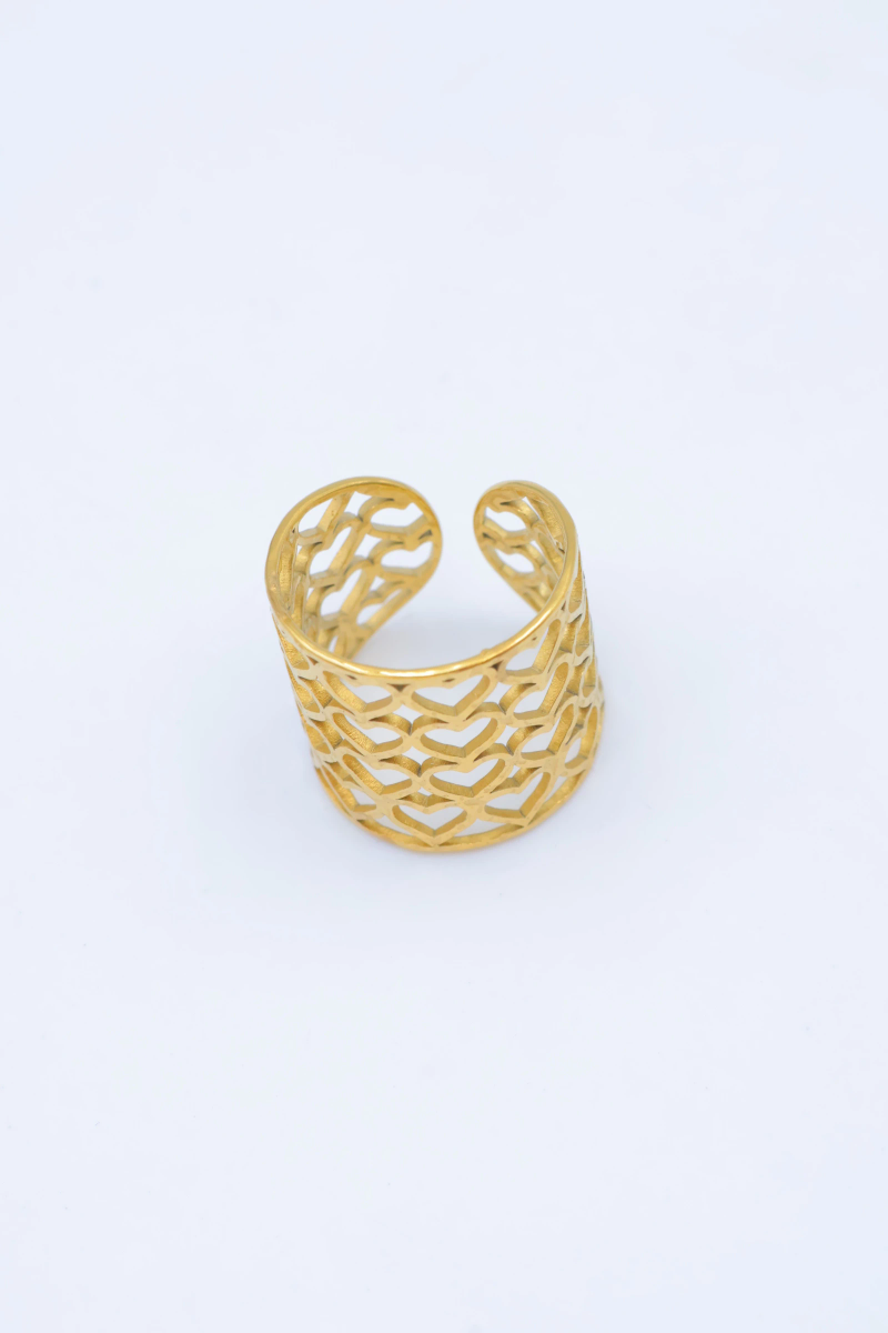 Adjustable stainless steel ring 2