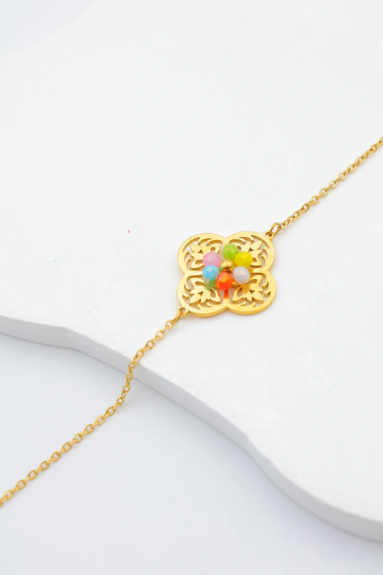 Bracelet en acier inoxydable — Multicolore