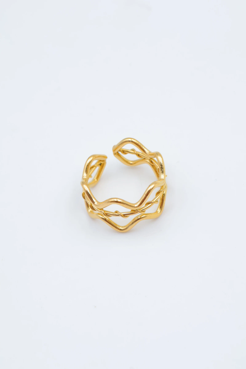 Bague en acier inoxydable ajustable 2