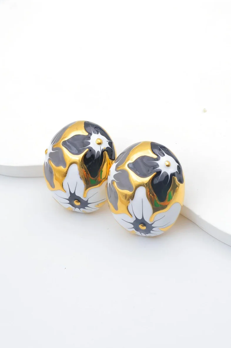 Boucles d'oreilles en acier inoxydable 3