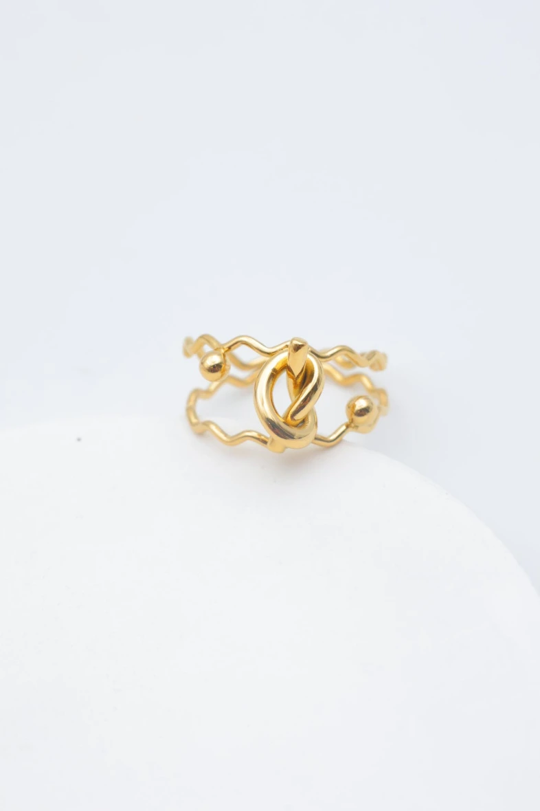 Adjustable stainless steel ring 2