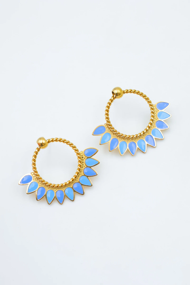 Stainless steel earrings 2