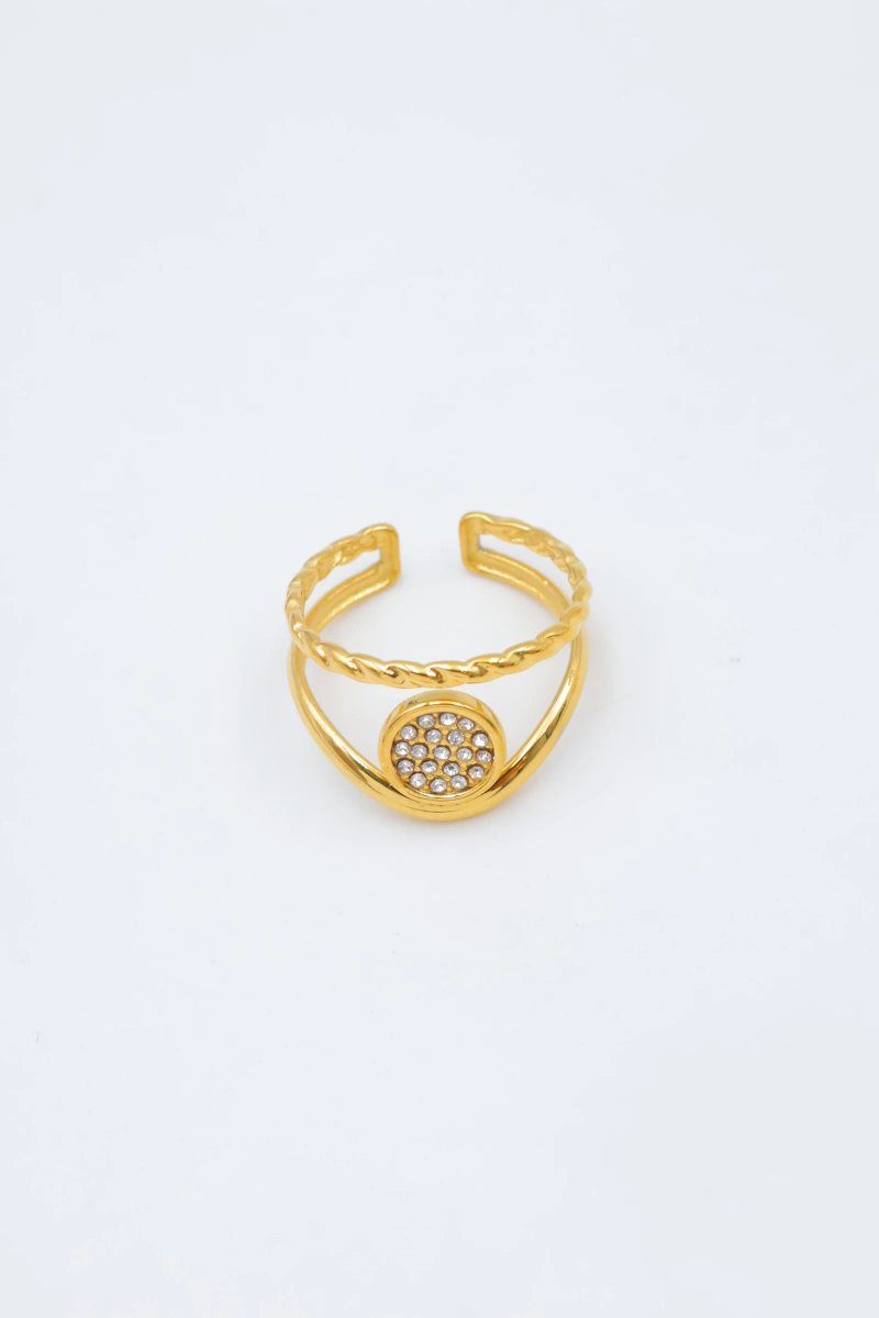 Adjustable stainless steel ring 3