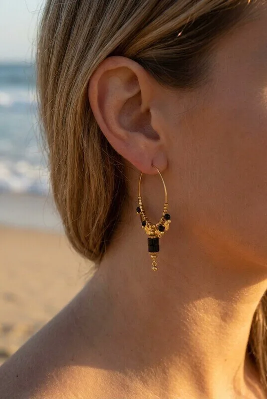 Stainless steel earrings 2