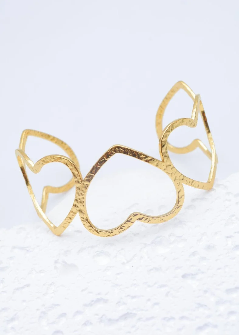 Stainless steel bangle bracelet 2