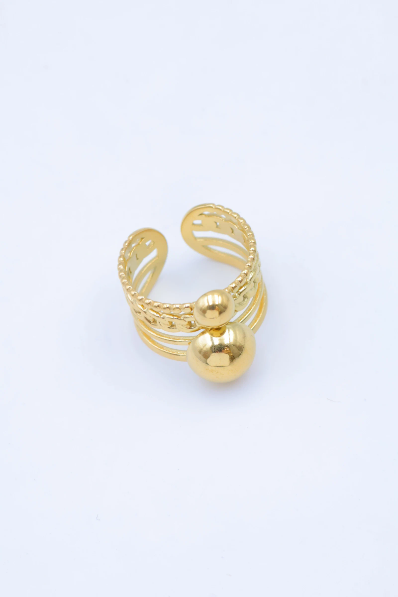 Adjustable stainless steel ring 2