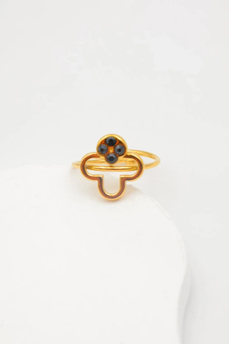 Bague en acier inoxydable ajustable 2