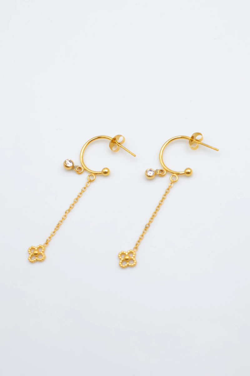 Boucles d'oreilles en acier inoxydable 2