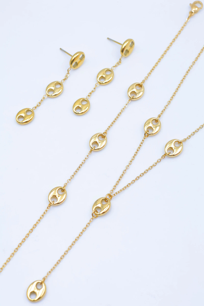 Parure de bijoux en acier inoxydable 2