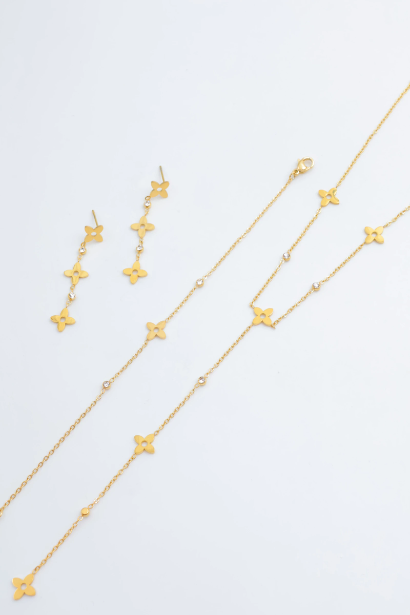 Stainless steel jewelry set 2