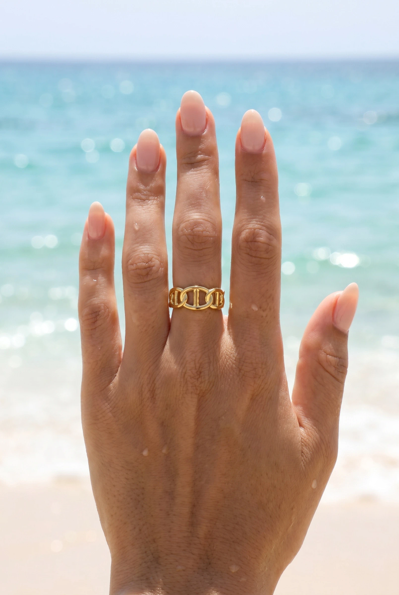 Bague ajustable en acier inoxydable