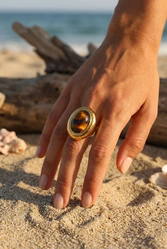 Adjustable stainless steel ring 2