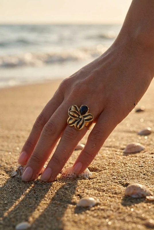 Adjustable stainless steel ring 4