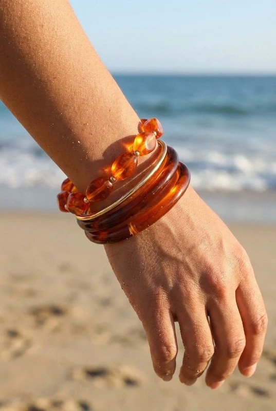 Stainless steel bangle bracelet 2